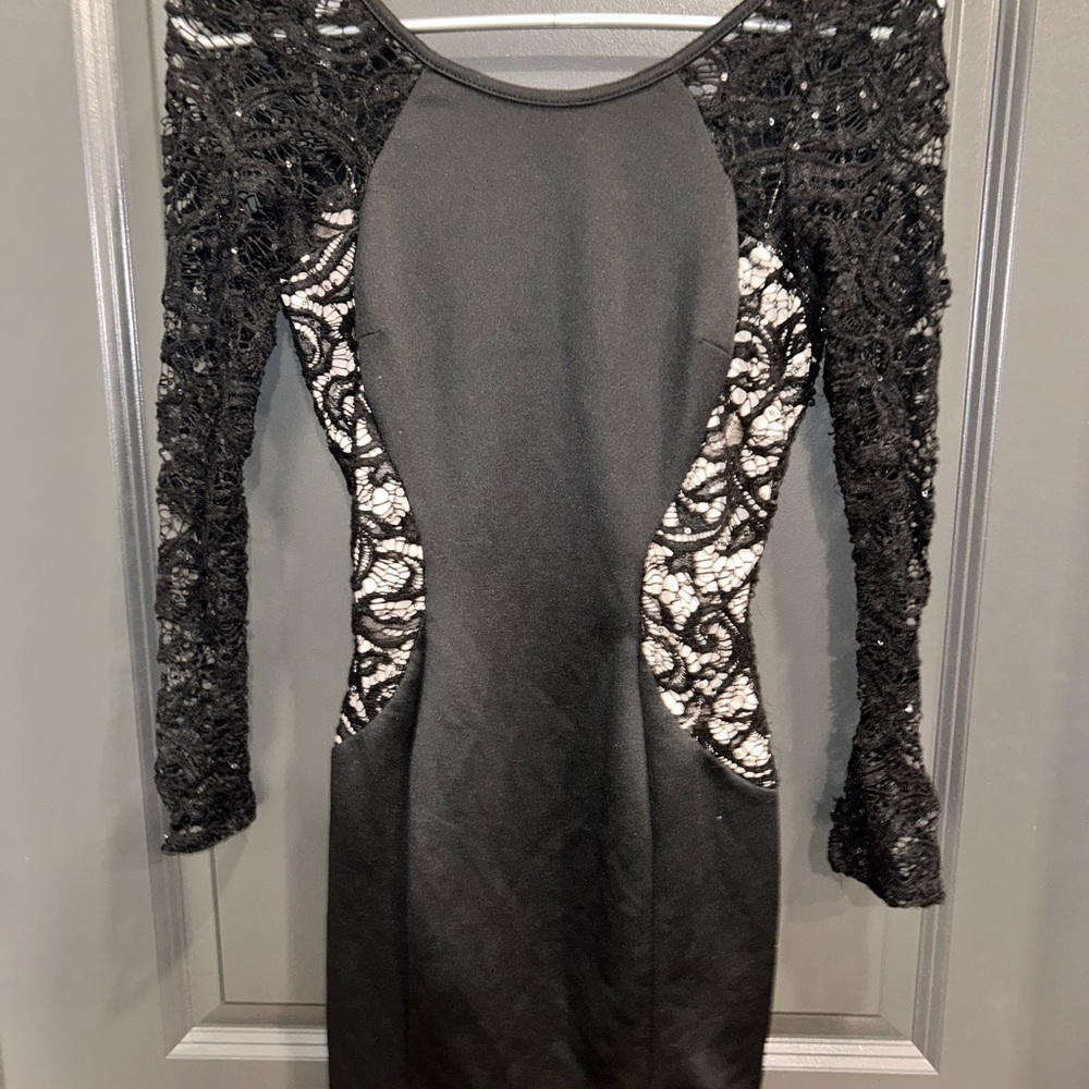 Black homecoming dress